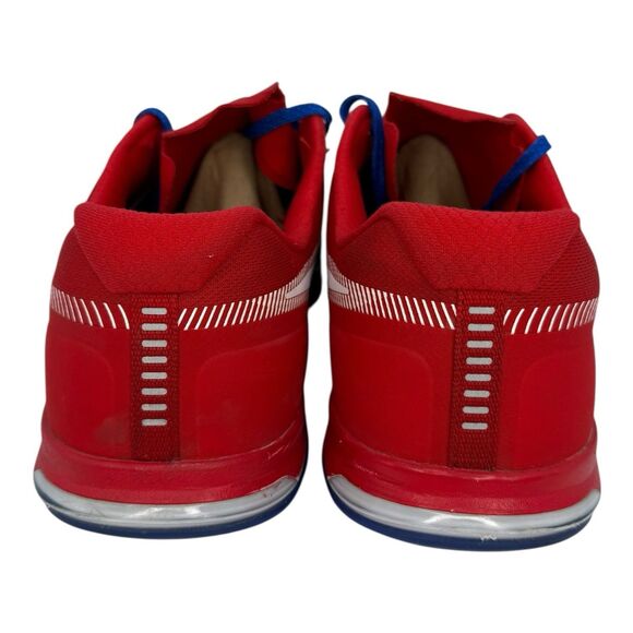 RARE NikeID Metcon 2 Gym Cardio Sport Run Cross Trainer Red/White/Blue Size 15 - Picture 4 of 7